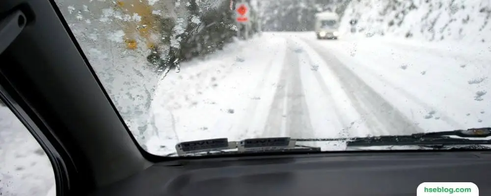 Top tips for driving on black ice