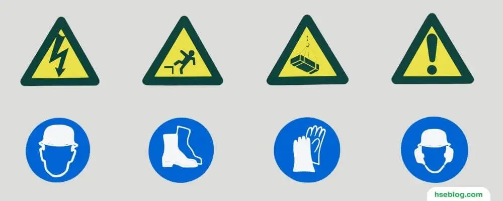 physical hazards signs