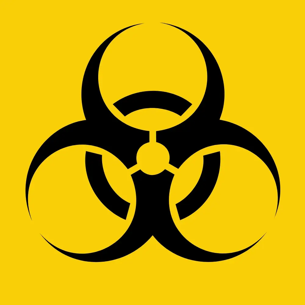 Biohazard Safety Warning