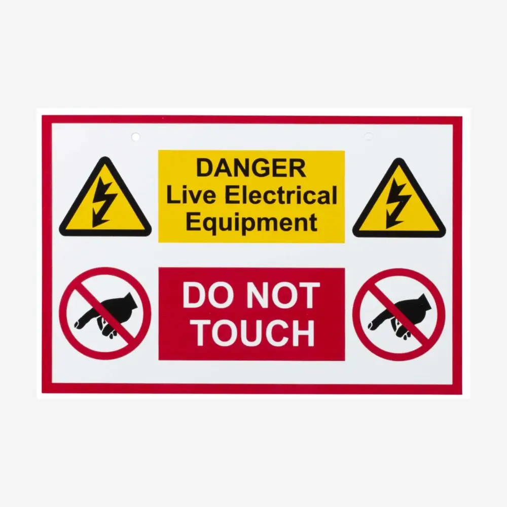 Do Not Touch – Live Equipment