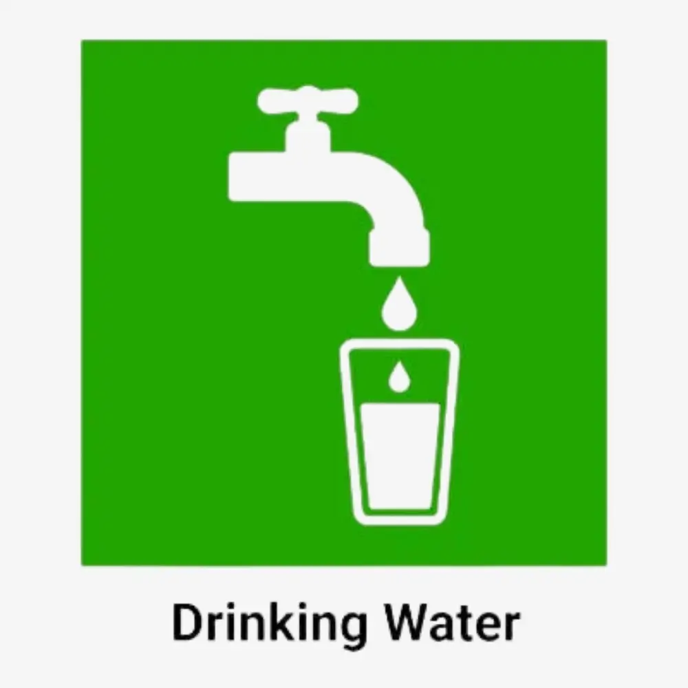 Drinking Water Sign