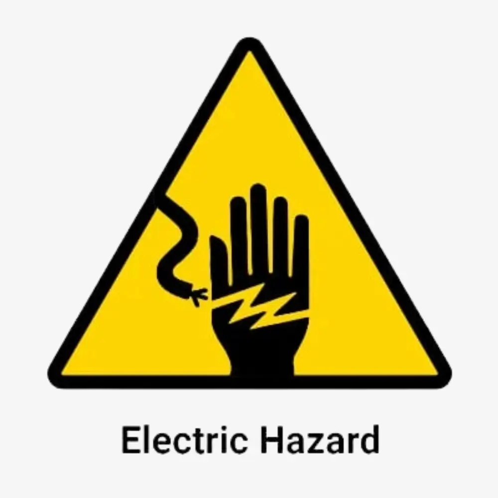 Electric Hazard Sign