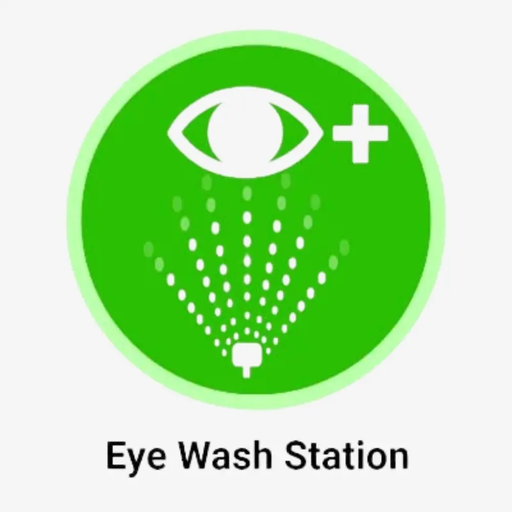 Eye Wash Station Sign