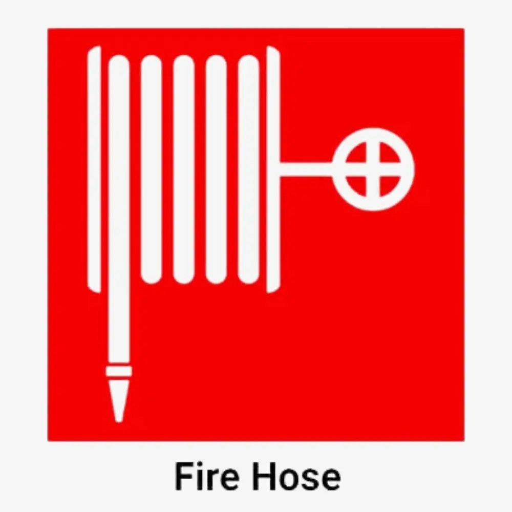 Fire Hose Sign