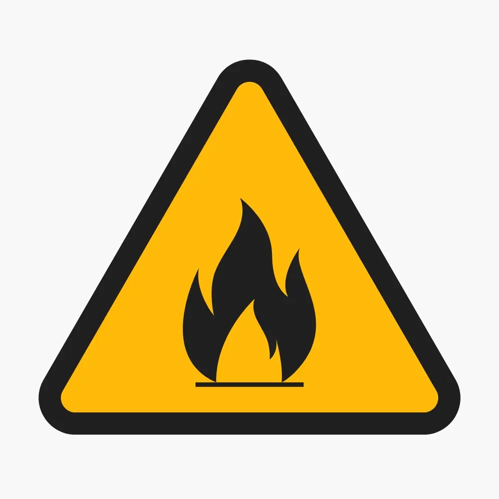 Flammable Safety Sign