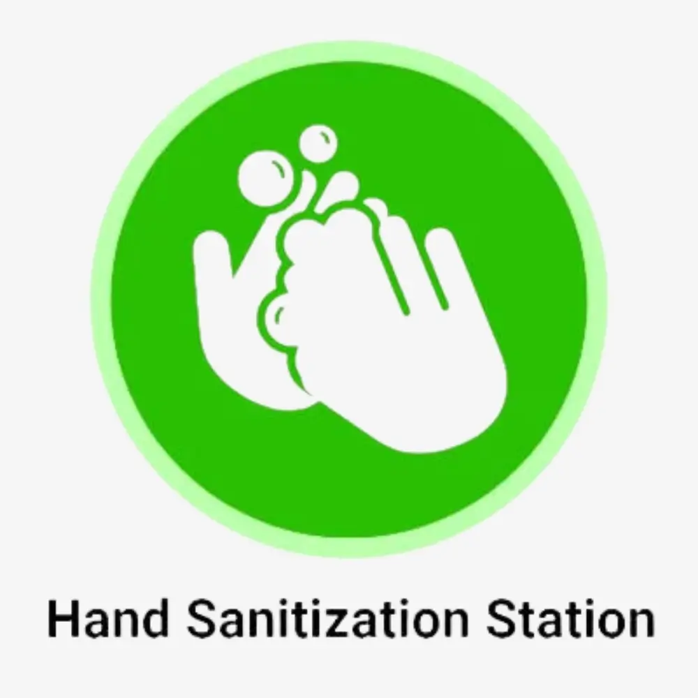 Hand Sanitization Station Sign