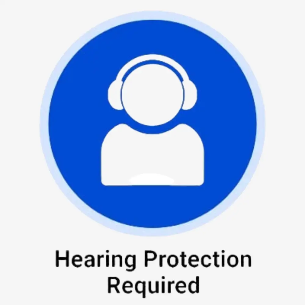 Hearing Protection Required Sign