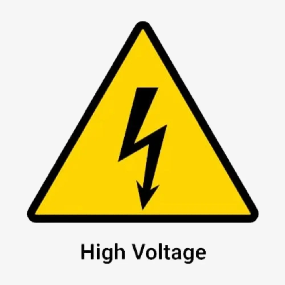 High Voltage Sign