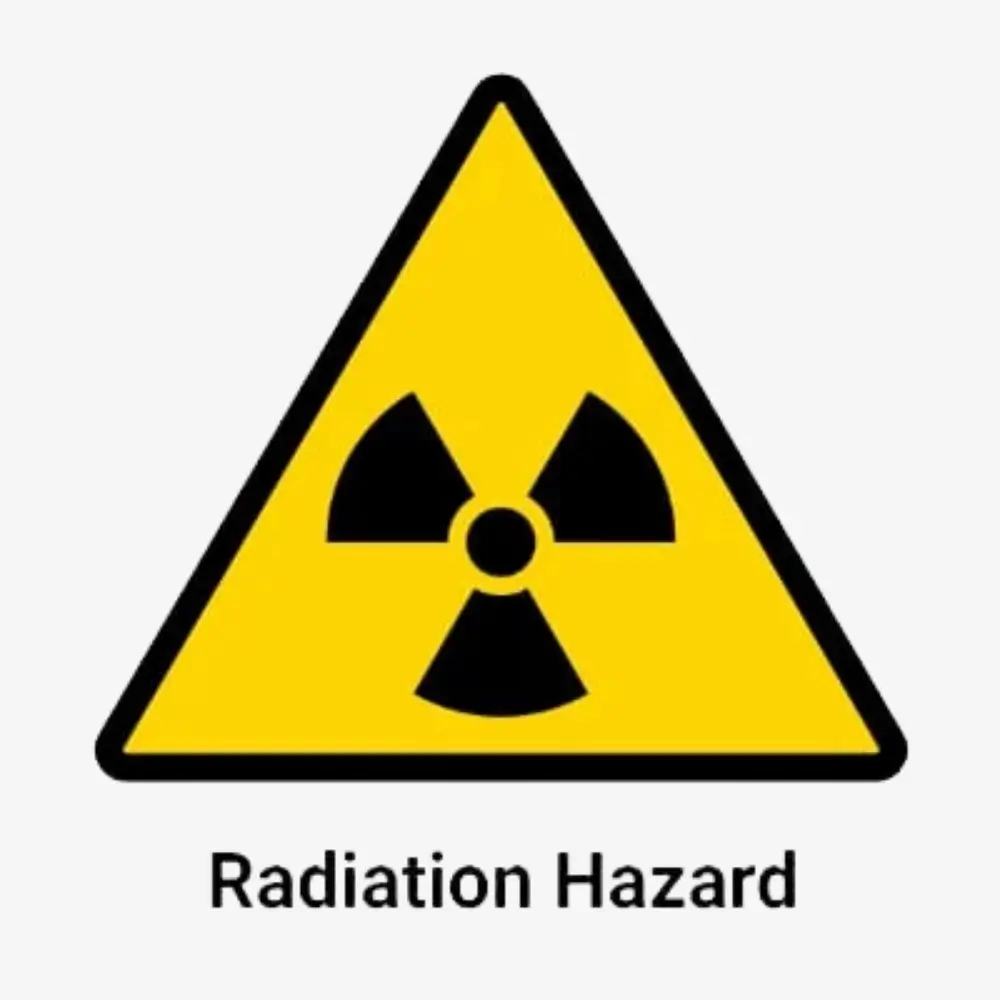 Ionizing Radiation (Radiation) Hazard Sign