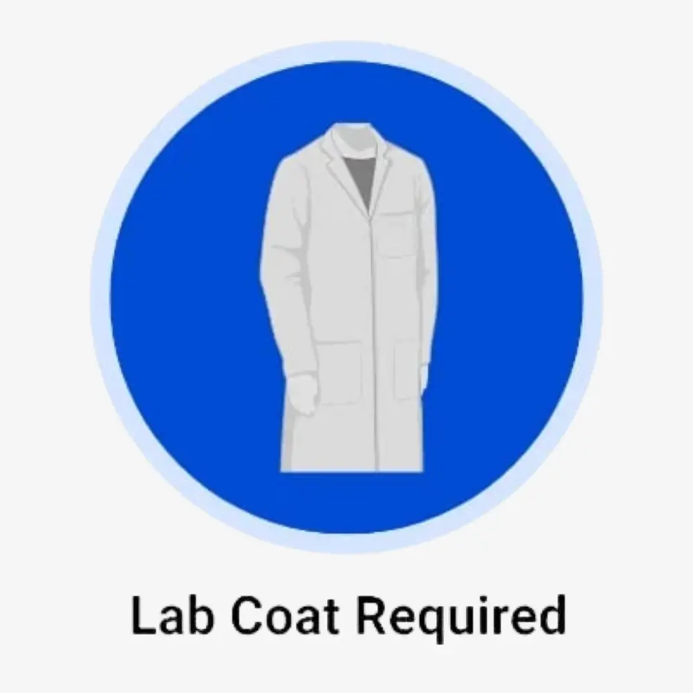 Lab Coat Required Sign