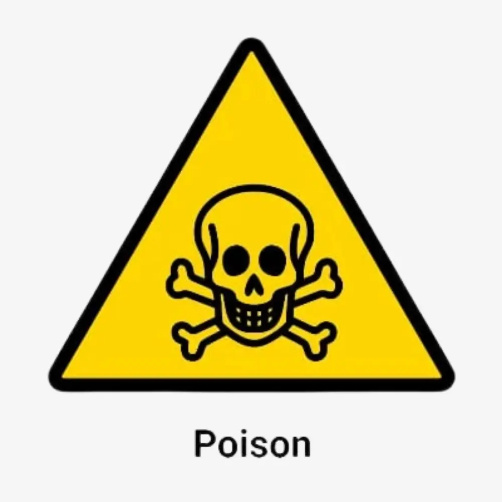 Poison/Poisonous Materials Sign