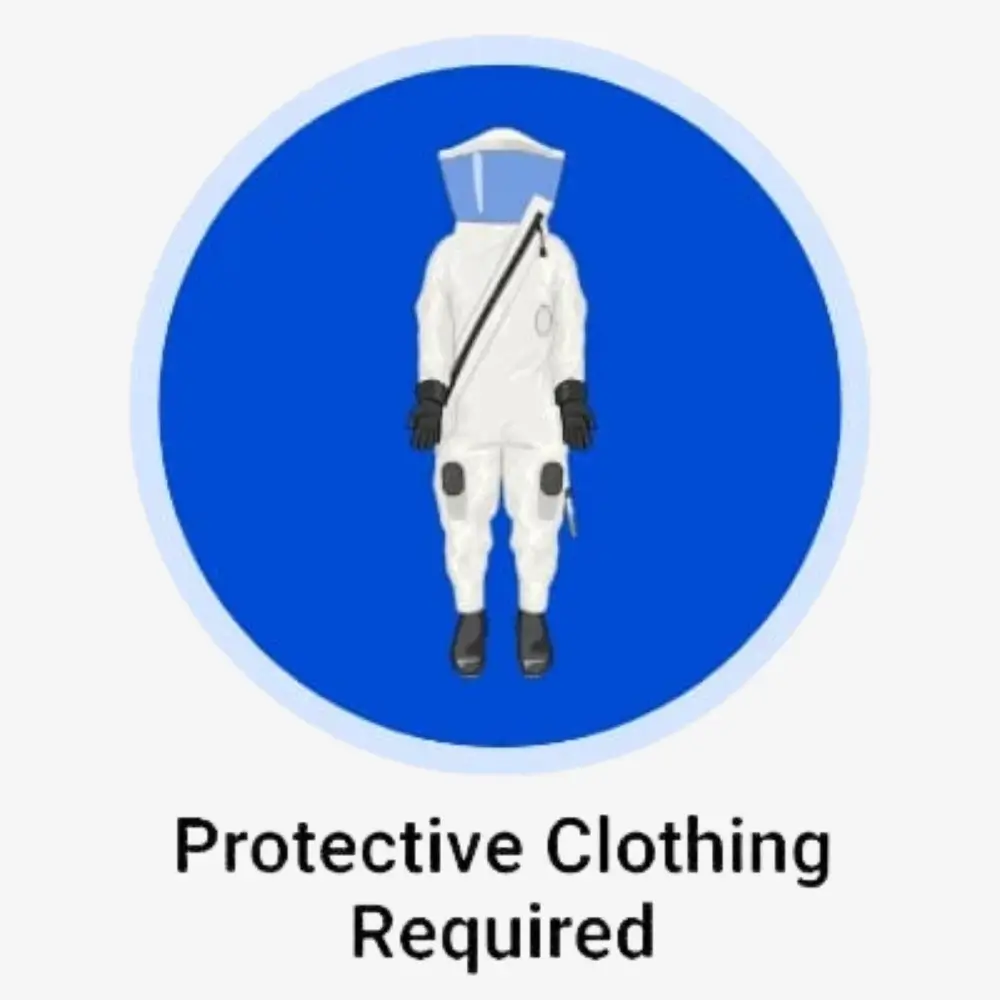 Protective Clothing Required Sign