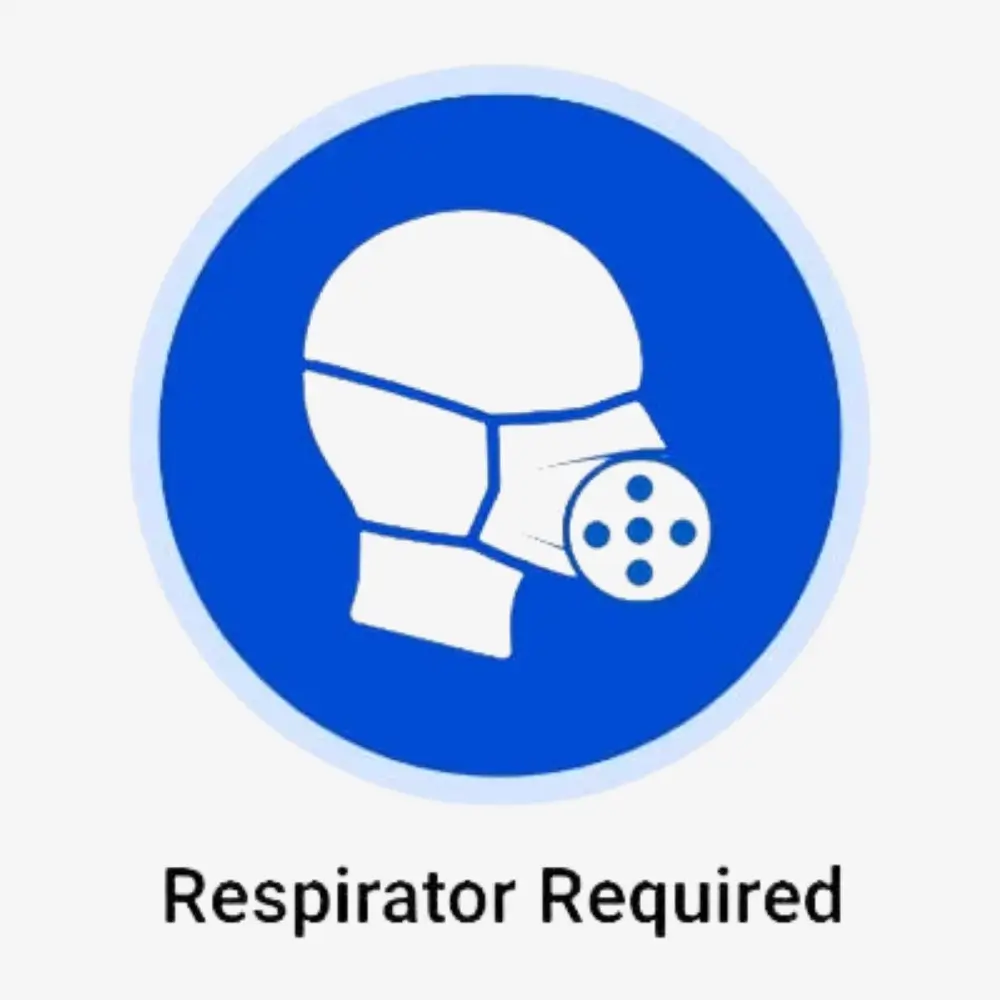 Respirator Required Sign