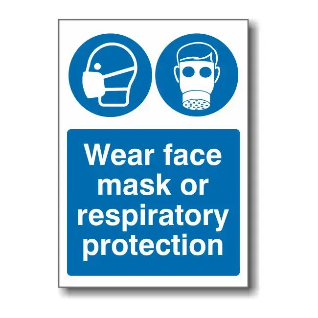 Respiratory Protection Safety Signs