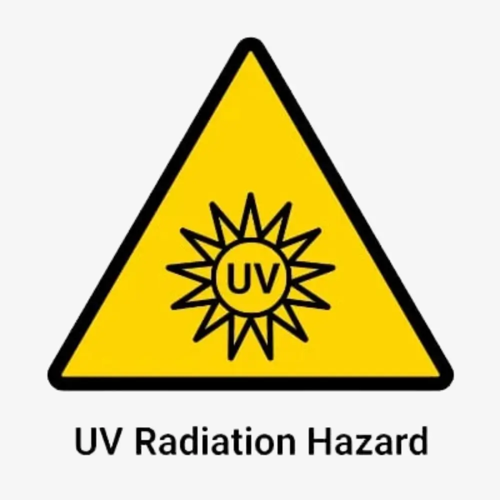 UV Radiation Hazard Sign